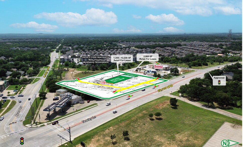 More Photos Of 3912 Teasley Ln, Denton Storefront For Lease