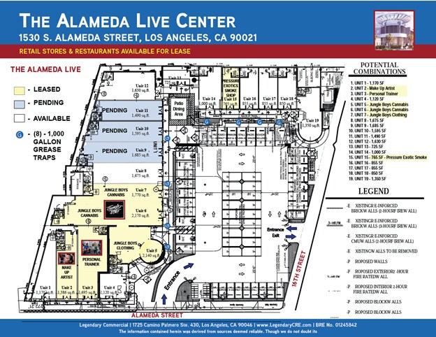 More Photos Of 1530 S Alameda St, Los Angeles General Retail For Lease