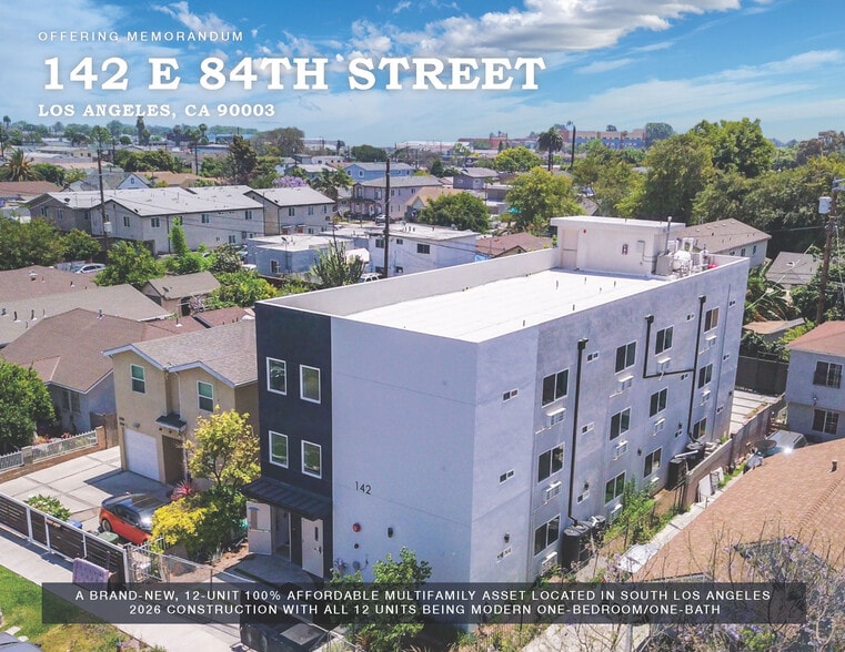 Primary Photo Of 142 E 84th St, Los Angeles Apartments For Sale