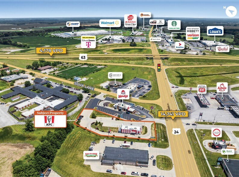 More Photos Of 533 US 24, Moberly General Retail For Sale