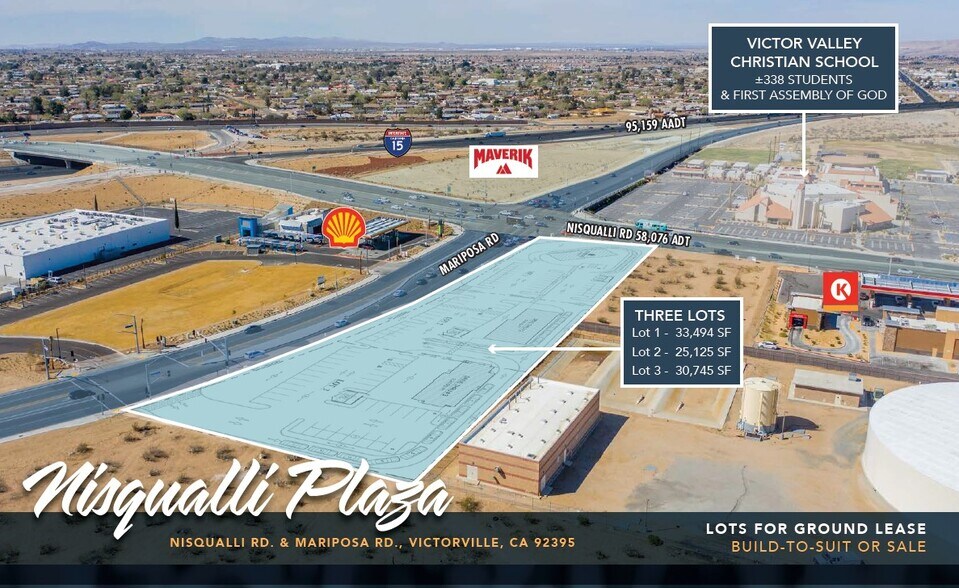 Primary Photo Of Nisqualli Plz, Victorville General Retail For Lease