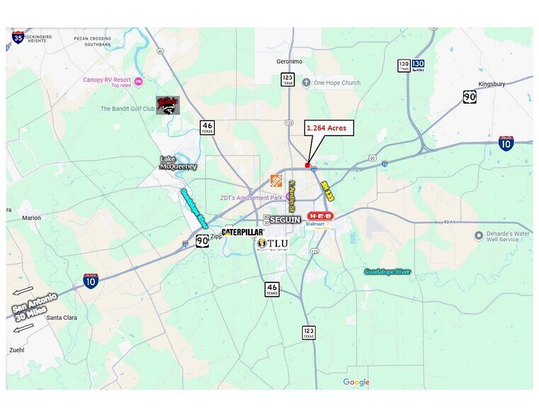 More Photos Of 980 E Interstate 10, Seguin Land For Sale