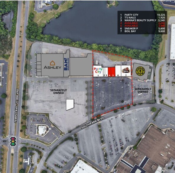 More Photos Of 1865 Southpark Blvd, Colonial Heights Storefront For Lease