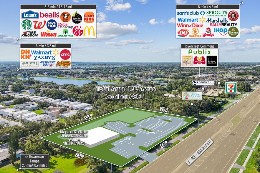 More Photos Of 11218 US 301, Riverview Land For Sale