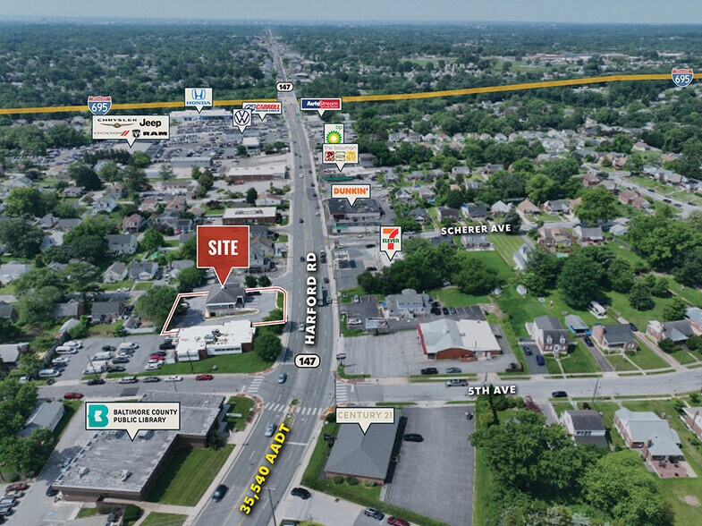 More Photos Of 9501 Harford Rd, Parkville Freestanding For Lease