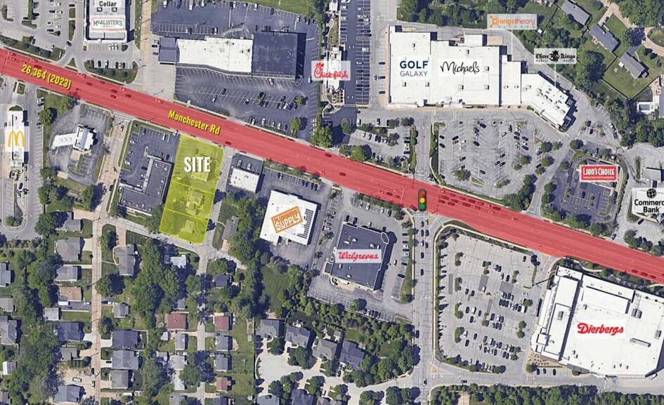 More Photos Of 12030 Manchester Rd, Des Peres Land For Sale