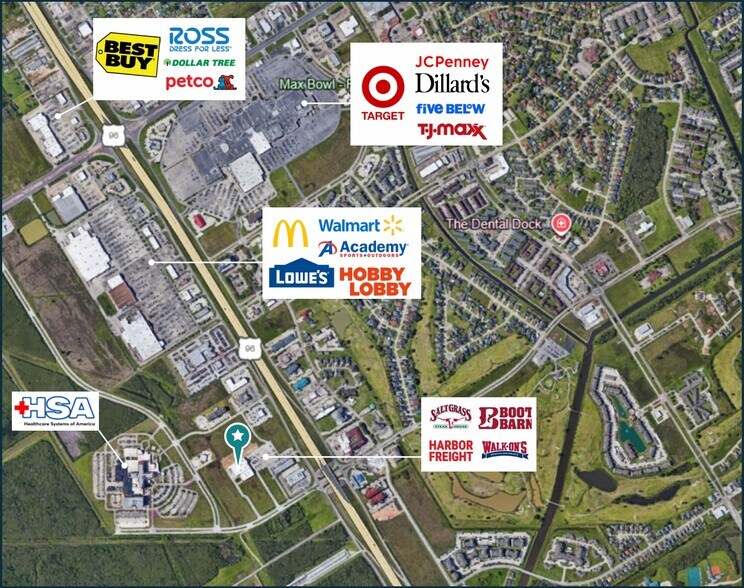 More Photos Of 7735-7855 Memorial Blvd, Port Arthur Unknown For Lease