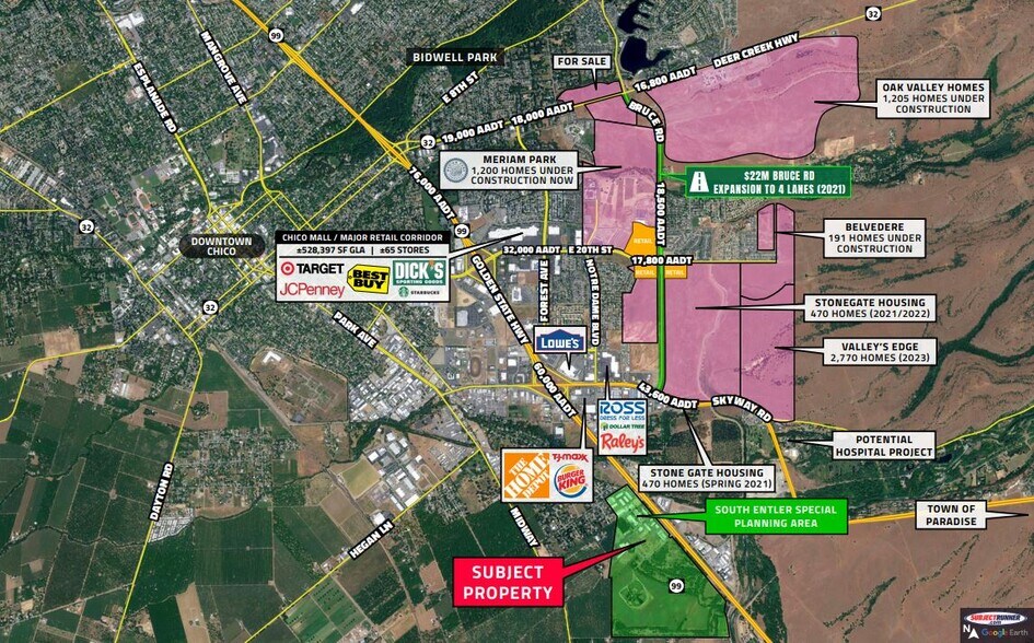 More Photos Of 1 Loren Ave, Chico Land For Sale