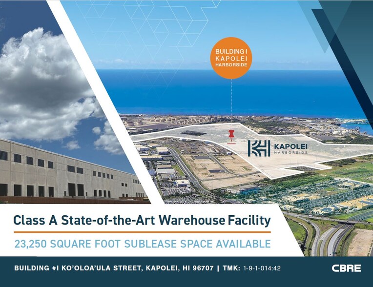 Primary Photo Of Ko'oloa'ula Street, Kapolei Warehouse For Lease