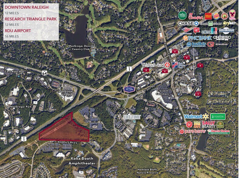 More Photos Of 8200 Regency Pky, Cary Land For Sale