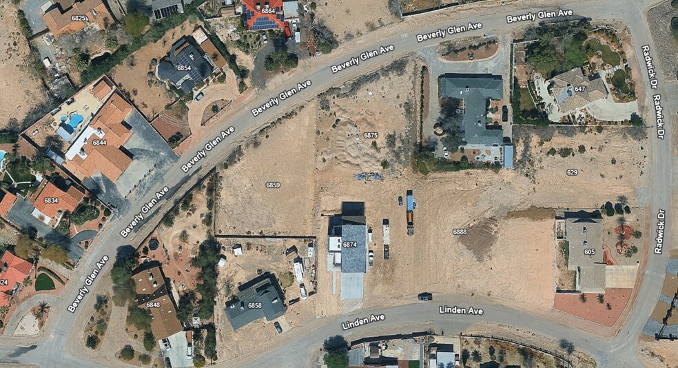 Primary Photo Of 6875 Beverly Glen Avenue, Las Vegas Land For Sale