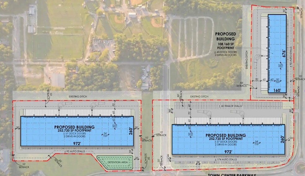 More Photos Of 1501 Town Center Pky, Slidell Distribution For Lease