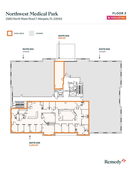 More Photos Of 2960 N State Road 7, Margate Medical For Lease