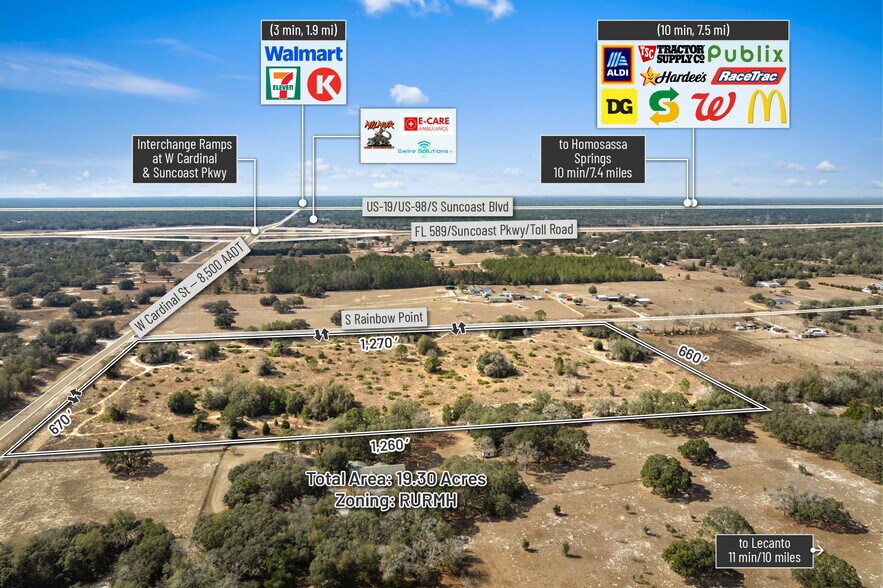 More Photos Of 6725 S Rainbow Pt, Homosassa Land For Sale