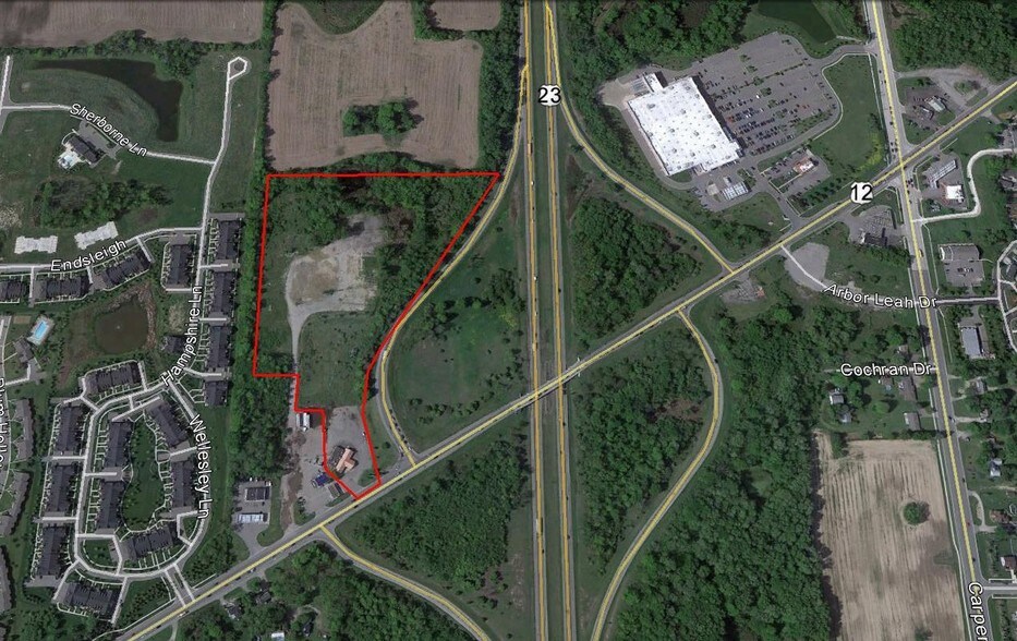 Primary Photo Of NWQ Michigan Ave & US-23 @ US-23, Pittsfield Township Land For Sale