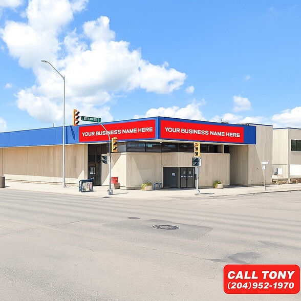 Primary Photo Of 885 Portage Av, Winnipeg Storefront For Sale