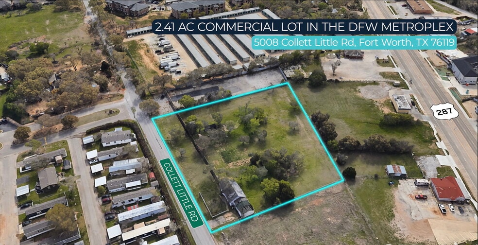 Primary Photo Of 5008 Collett Little Rd, Fort Worth Land For Sale