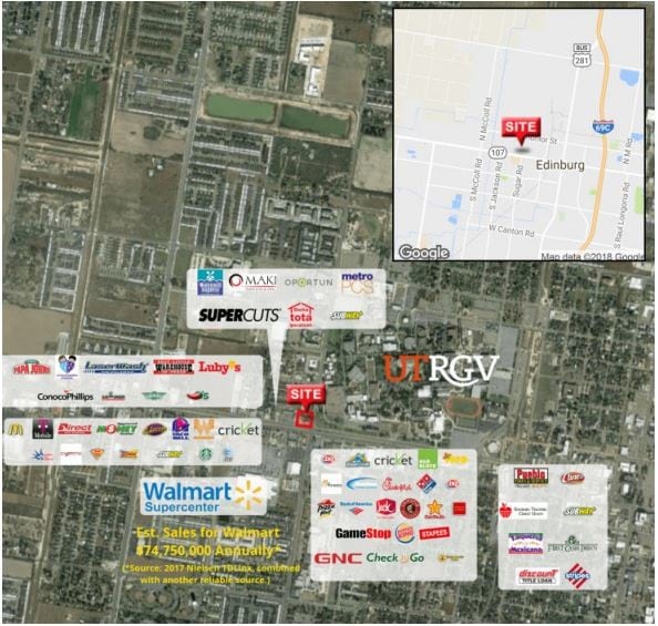 1603 W University Dr, Edinburg, TX 78539 Retail For Lease