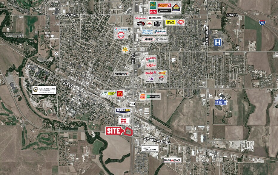 More Photos Of 501 Vine St, Hays Land For Sale