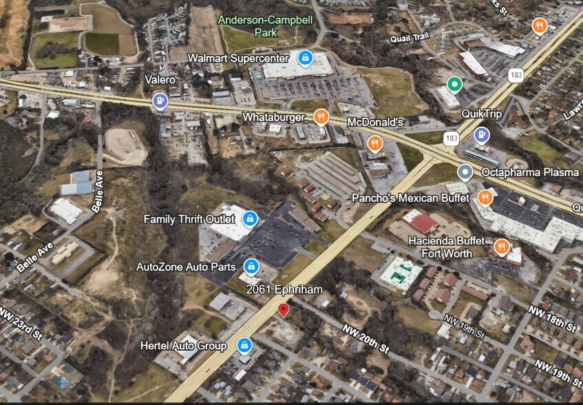 More Photos Of 2061 Ephriham Ave, Fort Worth Land For Sale