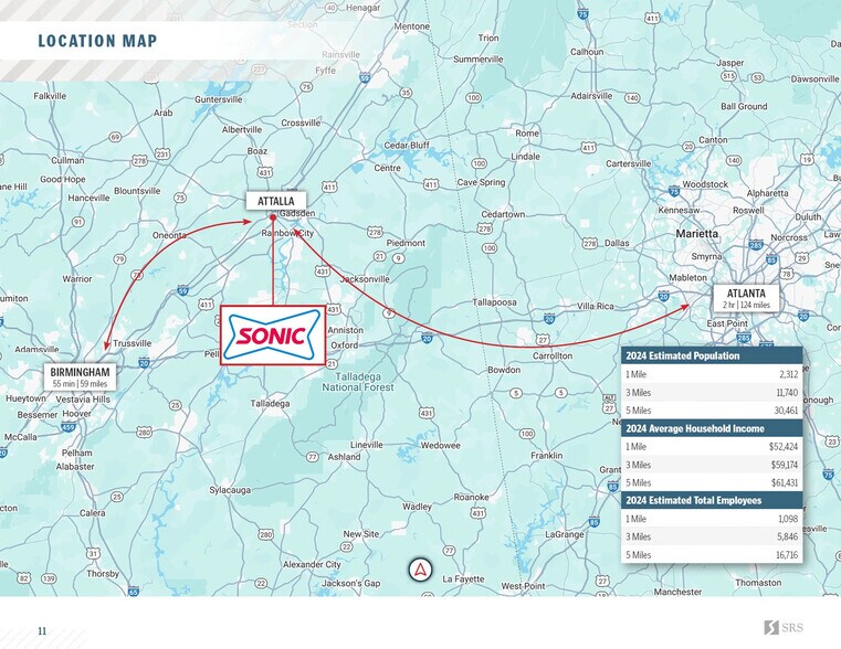 More Photos Of 311 SW 3rd St, Attalla Restaurant For Sale