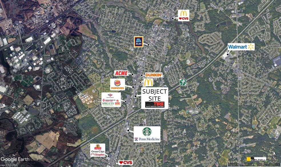 More Photos Of 832 Mantua Pike, Woodbury Heights Freestanding For Lease