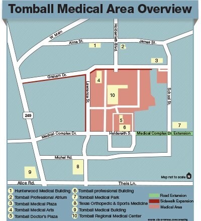 More Photos Of 1101 Alma St, Tomball Medical For Lease