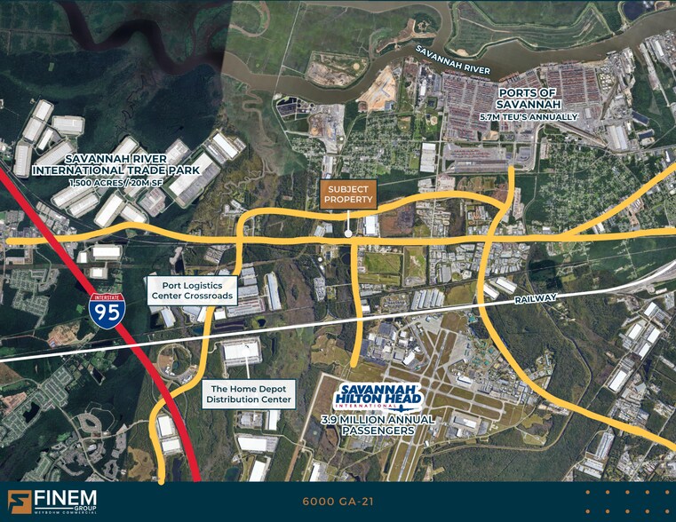 More Photos Of 6000 HWY 21, Port Wentworth Land For Lease