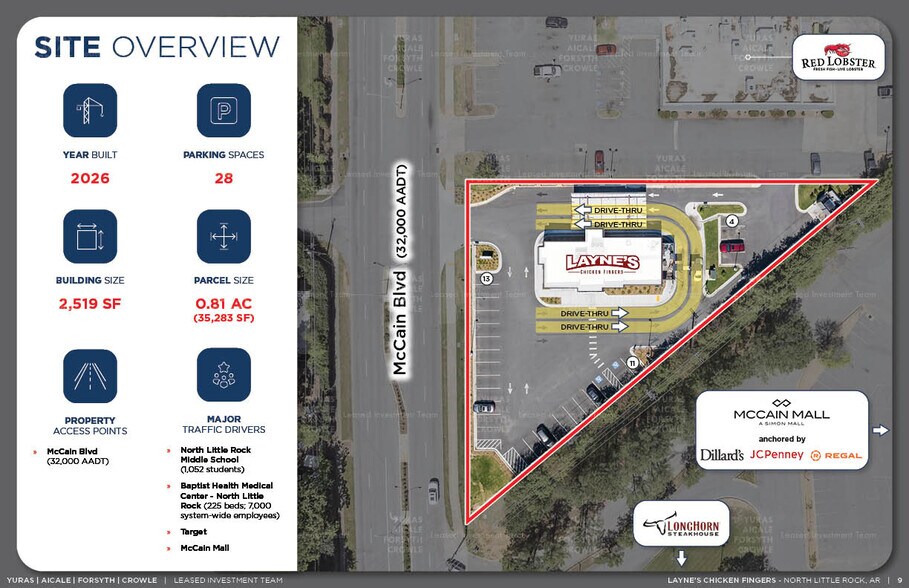 More Photos Of 3711 Mccain Blvd, North Little Rock Restaurant For Sale