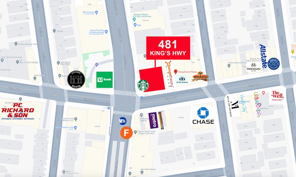 More Photos Of 481 Kings Hwy, Brooklyn Storefront For Lease