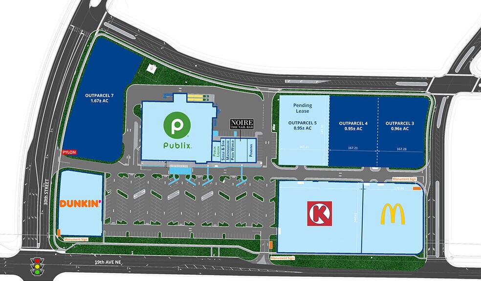 More Photos Of 19th Ave NE & 30th Street SE, Ruskin Freestanding For Lease
