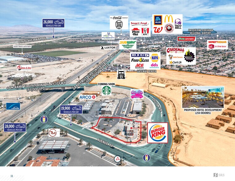 More Photos Of 48079 Grapefruit Blvd, Coachella Fast Food For Sale