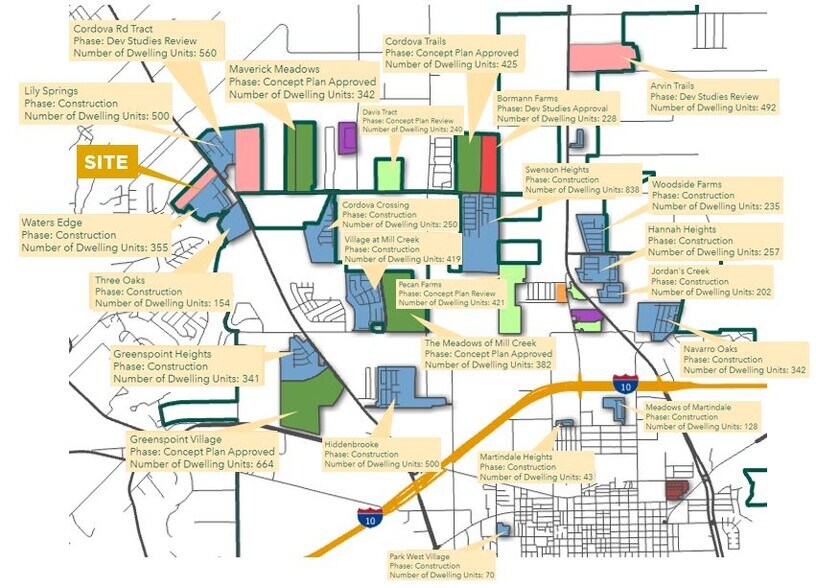 More Photos Of Hwy 46 @ North of Cordova Rd, Seguin Land For Sale