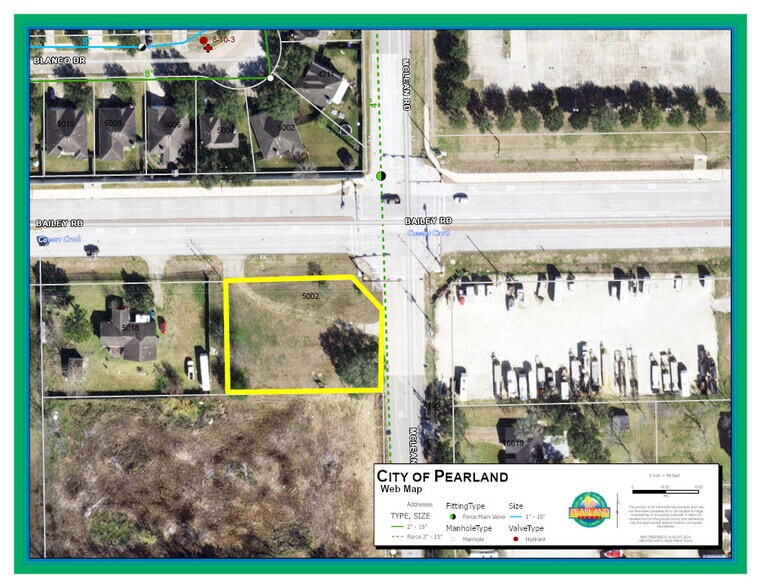 More Photos Of Bailey & McLean Rd., Pearland Land For Sale