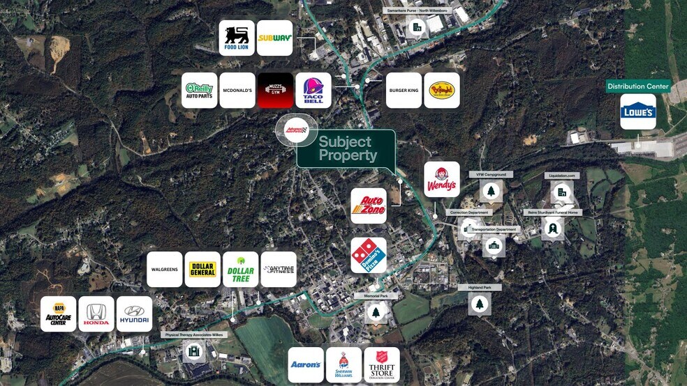 More Photos Of 625 Second St, N Wilkesboro Freestanding For Sale