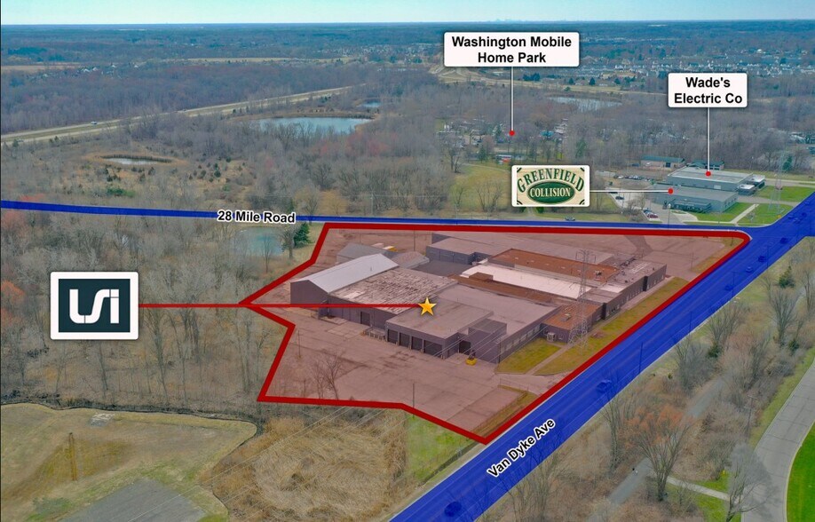 More Photos Of 61166 Van Dyke Rd, Washington Manufacturing For Sale