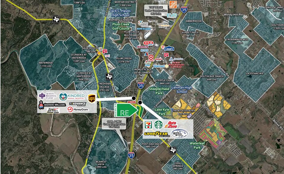 More Photos Of IH-35 & FM 150, Kyle Land For Sale