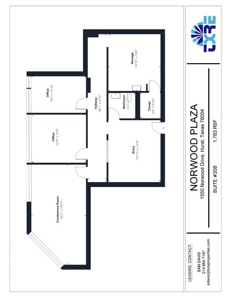 More Photos Of 1550 Norwood Dr, Hurst Office For Lease