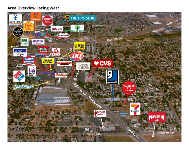 Primary Photo Of 3600 US Highway 50 E, Carson City Land For Lease
