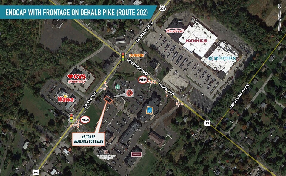 More Photos Of 950 Dekalb Pike, Blue Bell General Retail For Sale