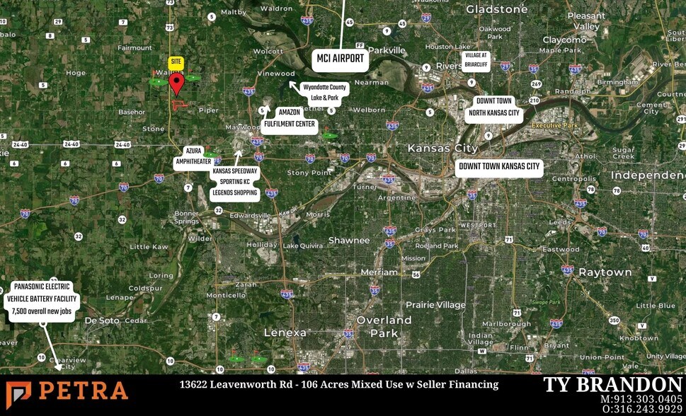 More Photos Of 13622 Leavenworth Rd, Kansas City Land For Sale