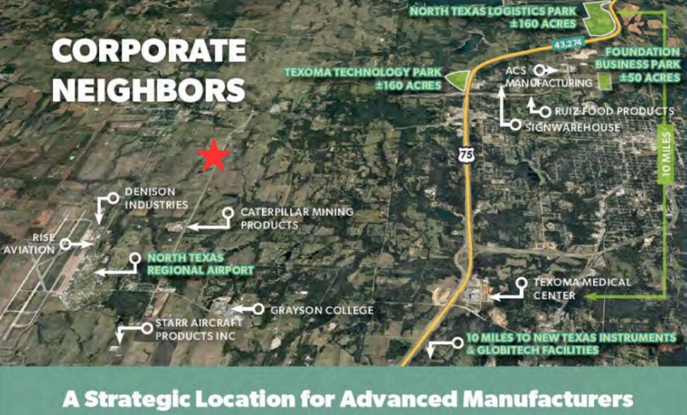 More Photos Of 8029 FM 1417, Denison Truck Terminal For Sale