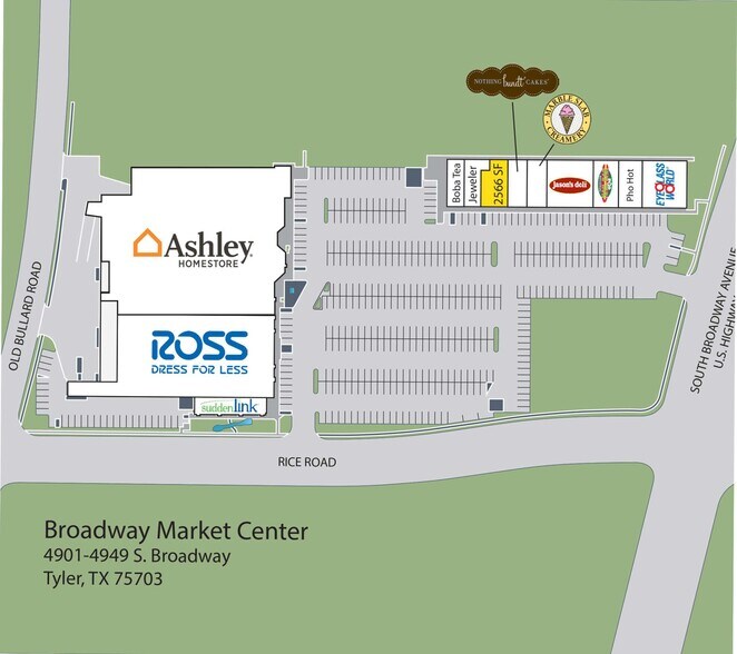 Primary Photo Of 7901-7925 S Broadway Ave, Tyler Unknown For Lease