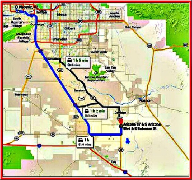 More Photos Of S Arizona Blvd & E Bateman St, Coolidge Land For Lease