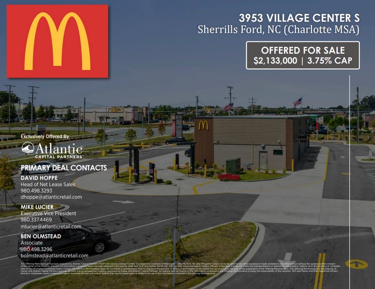 More Photos Of 3961 Village Ctr S, Sherrills Ford General Retail For Sale