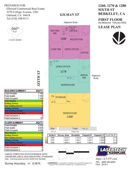 More Photos Of 1260-1280 6th St, Berkeley Warehouse For Sale