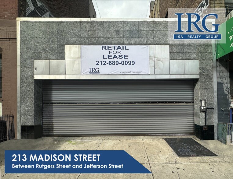 Primary Photo Of 213 Madison St, New York General Retail For Sale