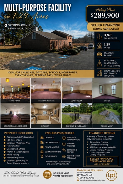More Photos Of 977 King Ave, Brownsville Religious Facility For Sale