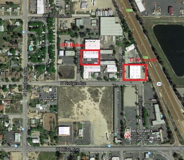 More Photos Of 1330 N Hulbert Ave, Fresno Warehouse For Lease