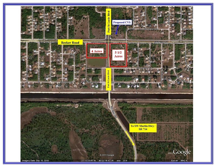 More Photos Of Becker Road & Port St. Lucie Blvd SW, Port Saint Lucie Land For Sale